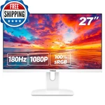 Fyhxele 27 White Monitor Fhd 1920x1080p 180hz 100 Srg Computer Monitorsips. Fixed Price $249.36.