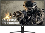 Idea Display 27" 4k 3840x2160 144hz 5ms Ips Monitor, 2 X Hdmi 2.1, 1 Dp 1.4. Fixed Price $349.99.
