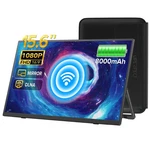 Uperfect Battery Wireless Portable Monitor 8000mah 15.6" 1080p Ips Usb-c/hdmi. Fixed Price $98.99.