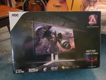 Aoc Ag271qg 27" 165hz 2k Qhd Ips Gaming Monitor. Includes Remote Led Strips. Fixed Price $99.99.