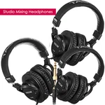 3x New Tascam Th-02 Foldable Recording Mixing Home Studio Headphones - Black. Fixed Price $106.99.