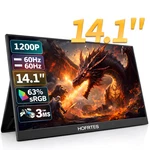 14.1 Inch Portable Monitor Hgfrtee 1200p Ips 60hz 3ms Display Usb-c Hdmi Travel. Fixed Price $105.99.