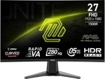 Msi 27" 280 Hz Rapid Va Fhd Gaming Monitor Adaptive Sync 1920 X 1080 Mag 276cxf. Fixed Price $137.99.
