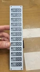 Edwards 3-12sr 12 Switches, Red Leds. Fixed Price $49.95.