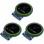 Hosyond 3pcs 1.28 Inch Tft Lcd Round Display Screen Module Rgb 240 * 240.... Fixed Price $28.83.