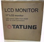 Tatung Tme17a Discontinued Led Monitor 17" Lcd 1280x1024 Hdmi, Bnc Vga Conn.. Fixed Price $1096.00.