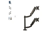 Fellowes, Inc. 8043401 Platinum Series Monitor Arms. Fixed Price $100.00.