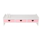 Conkawaca Cute Monitor Stand Kawaii Desk Organizer Pink. Fixed Price $41.80.