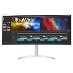 Lg 37.5" Ultra-wide Ips Qhd 75hz 5ms 2300r Curved Monitor 21:9 1:1000 38bq85c-w. Fixed Price $1952.90.