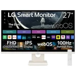 Lg Myview 27 Smart Monitor 100hz Ips Hdr Webos Thinq Ai - White (27u55wsa). Fixed Price $133.63.