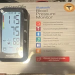 Microlife Bluetooth Upper Arm Blood Pressure Monitor Bp3gy1-2n Touchscreen. Fixed Price $42.17.