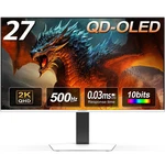 Innocn 27" Oled 2k Qhd 2560 X 1440p 500hz Gaming Monitor, Console Ready. Fixed Price $1760.00.