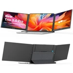 Portable Monitor 14.1 Qhd 1400p Triple Screen Usb C Mobile Pixels Trio. Fixed Price $666.99.