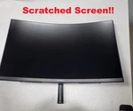 Samsung T550 Series 27-inch Fhd 1080p Computer Monitor Scratched Screen!!. Fixed Price $89.50.