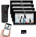 Tuya Smart Home 10" Wifi Video Intercom: Touchscreen Door Phone Kit With Monitor. Fixed Price $550.99.