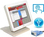 30cm 12" Led Usb Touchscreen Pos Monitor Display Fujitsu 3000lcd12 Cash Vga Mm. Fixed Price $114.11.