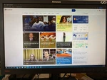 Lenovo Thinkvision L2440pwc 24" 1920 X 1200 Dvi Vga Monitor W/ Stand. Fixed Price $42.74.