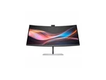 Hp 734pm 34" Class Webcam Uw-qhd Curved Screen Led Monitor - 21:9 Viewable. Fixed Price $1206.99.