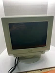 Vintage Magnavox 7bm749 074i Vga Monochrome Monitor 14" W Swivel Base. Fixed Price $199.00.