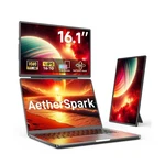 Laptop Screen Extender Portable Monitor, Dual 16.1" 1080p Fhd Frameless Scree.... Fixed Price $243.68.