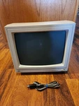 Vtg 1989 Magnavox N. A. P. 11.5" Monochrome Computer Monitor 80 Model With A/v. Fixed Price $160.00.