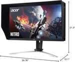 Acer Nitro Xv273k Pbmiipphzx 27" Uhd 3840 X 2160 Ips Amd Freesync & G-sync 144hz. Fixed Price $224.99.