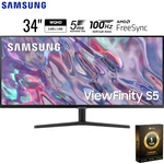 Samsung 34" Viewfinity S50gc Series Ultrawide Monitor Open Box + 1 Year Warranty. Fixed Price $208.00.