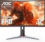 C32g2 32" Curved Frameless Gaming Monitor Fhd, 1500r Va, 1ms, 165hz, Free. Fixed Price $198.99.