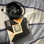 Amd Ryzen 7 9800x3d Cpu 100-000001084 Processor With Cooler And Box. Fixed Price $365.00.