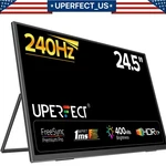 Uperfect 240hz Portable Monitor, 24.5" Fhd Gaming For Computer Monitor Freesync. Fixed Price $152.99.