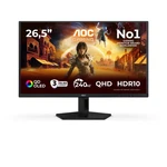 Aoc Q27g41zdf 27'' Qd-oled Qhd 240hz G-sync Compatible Gaming Monitor Black. Fixed Price $300.00.