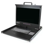 Startech 1u 17" Hd 1080p Rackmount Lcd Console With Front Usb Hub. Fixed Price $500.00.
