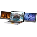 Dual Portable Monitor Ips Fhd Plug&play Usb C Hdmi Laptop Triple Screen Extender. Fixed Price $229.00.