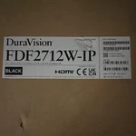 Eizo Duravision Fdf2712w-ip 27" Lcd Monitor 16:9 Hdmi Black Model. Fixed Price $1299.00.