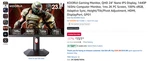 Koorui Gp01, Qhd 24" Ips Display, 2k 165hz Monitor, 100% Srgb, 90% Dci-p3. Fixed Price $100.00.