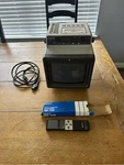 Sony Trinitron Evm-8010r 5.8" Crt Monitor With Built-in Video 8 Vcr Plus Rm-749. Fixed Price $75.00.