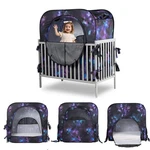 Porayhut Pop Up Baby Privacy Bed Tent Sleeping Crib Cover Toddler Block Light. Fixed Price $103.98.