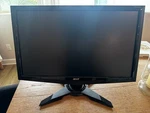 Acer G205hl 20" Computer Monitor. Fixed Price $35.00.