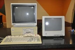 Vintage And Rare Leading Edge Computer Complete With Original Boxes Monitors. Fixed Price $800.00.
