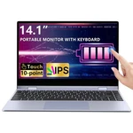 Dopesplay 14.1" Portable Monitor With Keyboard Hdr Ips Touchscreen Used Grade A. Fixed Price $148.99.