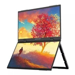 Packard Bell 15.6" Airframe Portable Dual Screen Monitor 1920x1080 Fhd Very Good. Fixed Price $127.99.